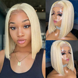 Silky 4x4 Closure Bob Wig White 613