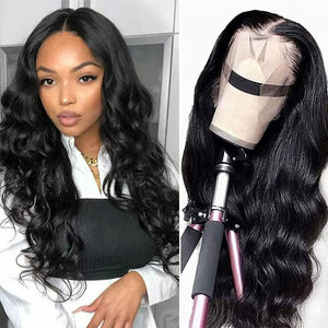 Body Wave Raw Wavy Hair Compact Frontal Wig