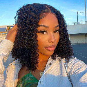 Double Drawn 2×6 Closure Jerry Curly Wig 14